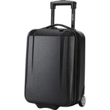 famous carry-on 17" hard side under seat 3 colors kids' luggage Luggage Black - strapsandbrass.com