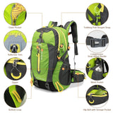 Hiking / Climbing Backpack <br> Nylon Backpack  - strapsandbrass.com
