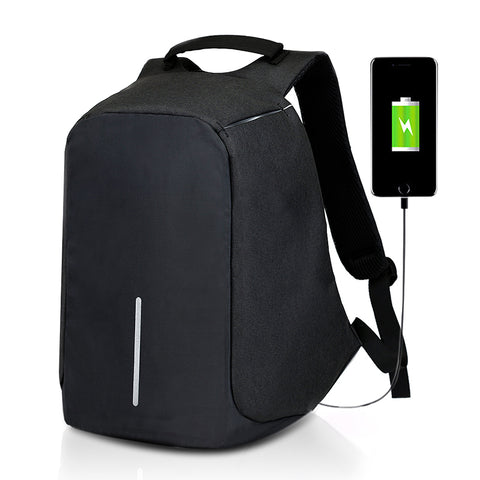 Backpack USB Charging <br> Oxford Backpack  - strapsandbrass.com