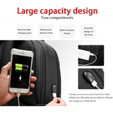 Backpack USB Charging & Anti-Theft <br> Nylon Backpack  - strapsandbrass.com