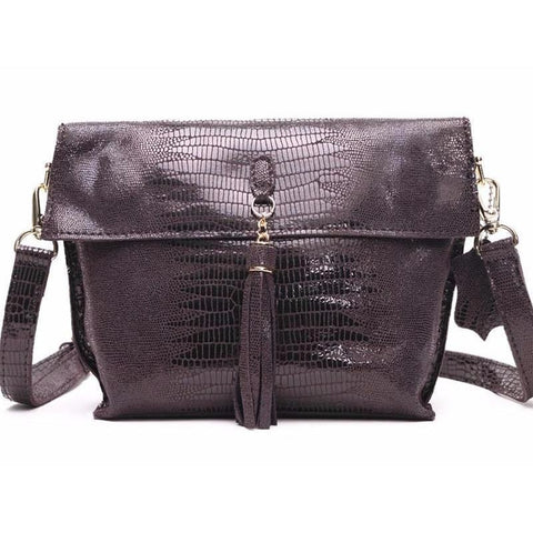 <bold>Messenger / Crossbody Bag <br>Genuine-Leather Handbag  - strapsandbrass.com
