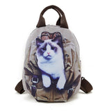 <bold>Youth Backpack <br>Oxford Fashion Backpack cat backpack - strapsandbrass.com