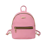 <bold>Youth Backpack <br>Vegan-Leather Fashion Backpack Pink backpack - strapsandbrass.com