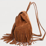 <bold>Fashion Backpack <br>Faux-Suede Fashion Backpack  - strapsandbrass.com