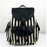 <bold>Casual Day Backpack  <br>Canvas Fashion Backpack  - strapsandbrass.com