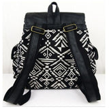 <bold>Casual Day Backpack  <br>Canvas Fashion Backpack  - strapsandbrass.com