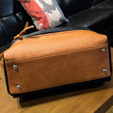 <bold>Tote  / Crossbody Bag  <br>Vegan-Leather Handbag  - strapsandbrass.com