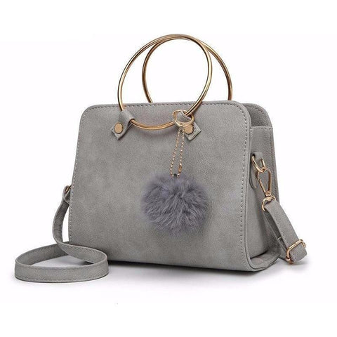 <bold>Top-Handle  / Crossbody Bag  <br>Vegan-Leather Handbag  - strapsandbrass.com