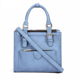 <bold>Messenger / Shoulder Bag  <br>Vegan-Leather Handbag  - strapsandbrass.com
