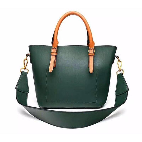 <bold>Messenger / Crossbody Bag  <br>Vegan-Leather Handbag  - strapsandbrass.com