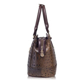 <bold>Top-Handle / Crossbody Bag <br>Vegan-Leather Handbag  - strapsandbrass.com