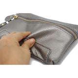 <bold>Clutch / Wristlet  <br>Genuine-Leather Handbag  - strapsandbrass.com
