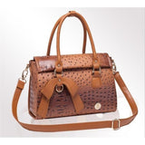 Top-Handle Bag / Satchel  <br>Vegan-Leather Handbag  - strapsandbrass.com