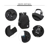 Backpack USB Charging & Business<br>Oxford Backpack  - strapsandbrass.com