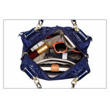 <bold>Top-Handle Bag <br>Genuine-Leather Handbag  - strapsandbrass.com
