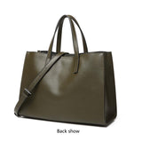 <bold>Tote / Crossbody Bag <br>Genuine-Leather Handbag  - strapsandbrass.com