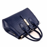 <bold>Top-Handle / Tote Bag  <br>Genuine-Leather Handbag  - strapsandbrass.com