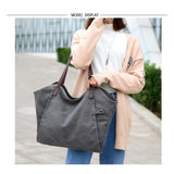 <bold>Hobo  / Tote Bag <br>Canvas Handbag  - strapsandbrass.com