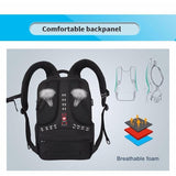 Backpack USB Charging<br> Nylon Backpack  - strapsandbrass.com