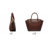 <bold>Tote / Shoulder Bag <br>Vegan-Leather Handbag  - strapsandbrass.com