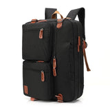 Convertible Backpack / Messenger / Laptop <br> Nylon Backpack  - strapsandbrass.com