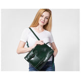 <bold>Fashion Backpack <br>Genuine-Leather Handbag  - strapsandbrass.com