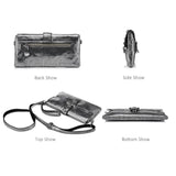 <bold>Clutch / Crossbody Bag <br>Genuine-Leather Handbag  - strapsandbrass.com