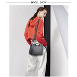 <bold>Tote / Messenger Bag <br>Genuine-Leather Handbag  - strapsandbrass.com