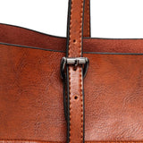 <bold>Tote  / Shoulder Bag  <br>Vegan-Leather Handbag  - strapsandbrass.com