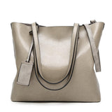<bold>Tote  / Shoulder Bag  <br>Vegan-Leather Handbag  - strapsandbrass.com
