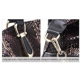 <bold>Tote / Shoulder Bag <br>Genuine-Leather Handbag  - strapsandbrass.com
