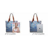 <bold>Tote / Shopping Bag <br>Cotton Handbag  - strapsandbrass.com
