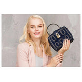 <bold>Top-Handle Bag & Satchel <br>Vegan-Leather Handbag  - strapsandbrass.com