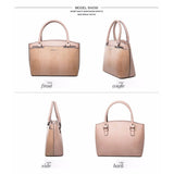 <bold>Messenger / Shoulder Bag  <br>Vegan-Leather Handbag  - strapsandbrass.com
