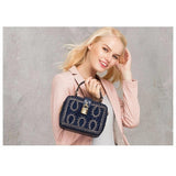 <bold>Top-Handle Bag & Satchel <br>Vegan-Leather Handbag  - strapsandbrass.com