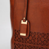 <bold>Tote / Shoulder Bag  <br>Vegan-Leather Handbag  - strapsandbrass.com