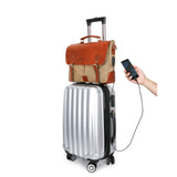 Messenger Bag | Briefcase <br> Genuine Leather | Canvas Handbag  - strapsandbrass.com