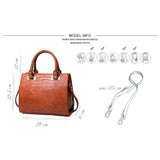 <bold>Top-Handle / Tote Bag  <br>Vegan-Leather Handbag  - strapsandbrass.com