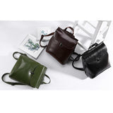 <bold>Fashion Backpack  <br>Genuine-Leather Fashion Backpack  - strapsandbrass.com