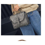 <bold>Messenger / Crossbody Bag <br>Vegan-Leather Handbag  - strapsandbrass.com