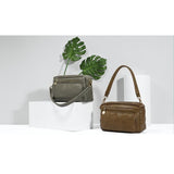 <bold>Messenger  / Tote Bag  <br>Vegan-Leather Handbag  - strapsandbrass.com