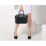 <bold>Top-Handle  / Crossbody Bag  <br>Vegan-Leather Handbag  - strapsandbrass.com