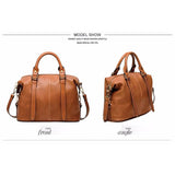 <bold>Top-Handle  / Crossbody Bag  <br>Vegan-Leather Handbag  - strapsandbrass.com