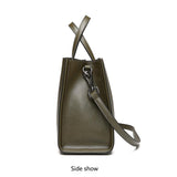 <bold>Tote / Crossbody Bag <br>Genuine-Leather Handbag  - strapsandbrass.com