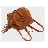 <bold>Fashion Backpack <br>Faux-Suede Fashion Backpack  - strapsandbrass.com