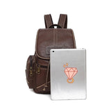 <bold>Fashion Backpack  <br>Vegan-Leather Fashion Backpack  - strapsandbrass.com