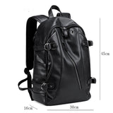 Backpack USB Charging <br> Vegan Leather Backpack  - strapsandbrass.com