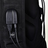 Backpack USB Charging & Anti-Theft<br> Canvas Backpack  - strapsandbrass.com