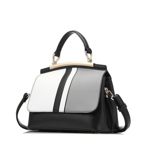 <bold>Top-Handle / Crossbody Bag <br>Vegan-Leather Handbag  - strapsandbrass.com