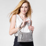<bold>Satchel / Tote Bag <br>Genuine-Leather Handbag  - strapsandbrass.com